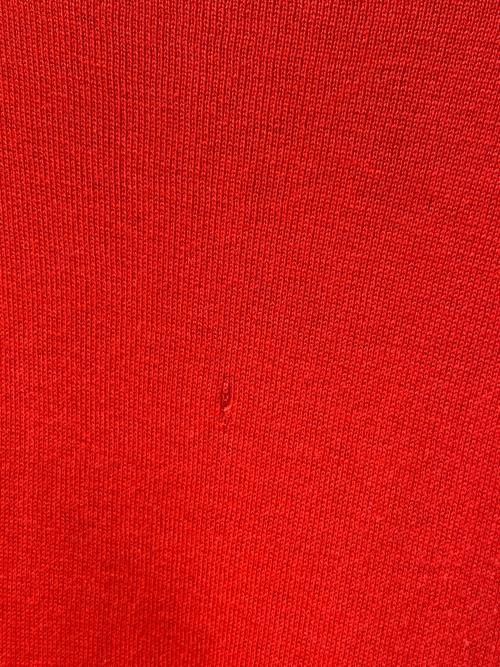 ENFOLD（エンフォルド）ENFOLD (エンフォルド) シルクコットンサイドスリットニット レッド サイズ:36の古着・服飾アイテム