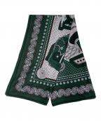 HERMESエルメス）の古着「カレジェアン140《ズアヴとドラゴン・バンダナ》」｜グリーン