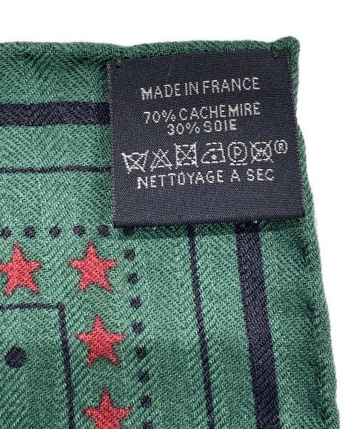 HERMES（エルメス）HERMES (エルメス) カレジェアン140《ズアヴとドラゴン・バンダナ》 グリーン サイズ:140の古着・服飾アイテム