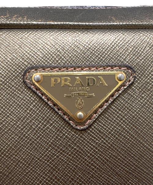 PRADA（プラダ）PRADA (プラダ) ハンドバッグ ゴールドの古着・服飾アイテム