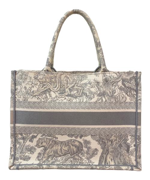 Christian Dior（クリスチャン ディオール）Christian Dior (クリスチャン ディオール) Dior Book Tote バッグ ミディアム ホワイト サイズ:ミディアムの古着・服飾アイテム