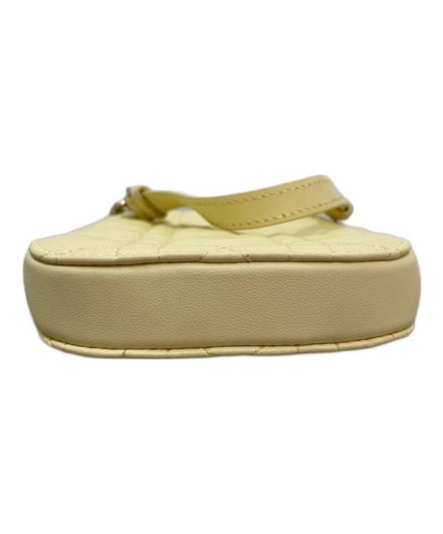 Christian Dior（クリスチャン ディオール）Christian Dior (クリスチャン ディオール) Lady Dior Call'in Dior フォンホルダー イエローの古着・服飾アイテム