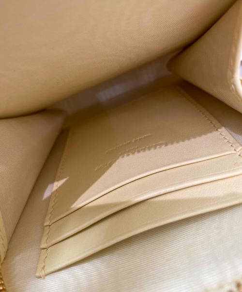 Christian Dior（クリスチャン ディオール）Christian Dior (クリスチャン ディオール) Lady Dior Call'in Dior フォンホルダー イエローの古着・服飾アイテム