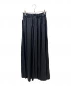 SACRAサクラ）の古着「SYNTHETIC LEATHER SKIRT」｜ブラック