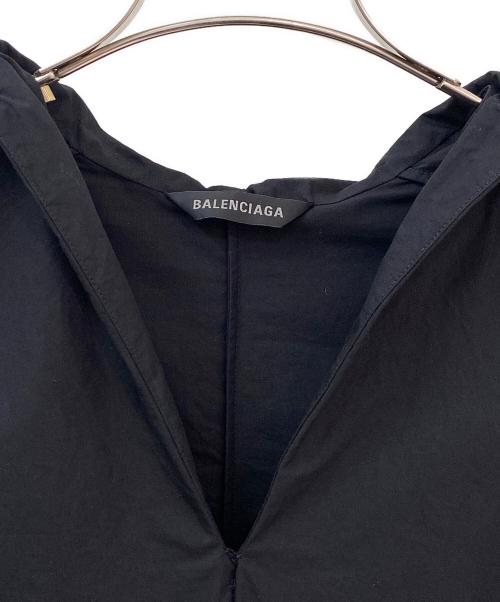 BALENCIAGA（バレンシアガ）BALENCIAGA (バレンシアガ) フーデットドレス ブラック サイズ:Lの古着・服飾アイテム