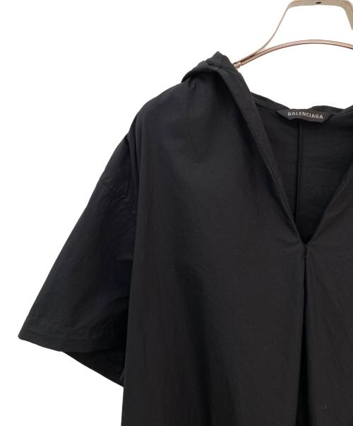 BALENCIAGA（バレンシアガ）BALENCIAGA (バレンシアガ) フーデットドレス ブラック サイズ:Lの古着・服飾アイテム