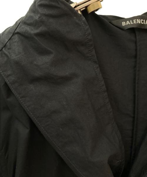 BALENCIAGA（バレンシアガ）BALENCIAGA (バレンシアガ) フーデットドレス ブラック サイズ:Lの古着・服飾アイテム
