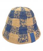 LOEWEロエベ）の古着「バケットハット」｜ベージュ×ブルー