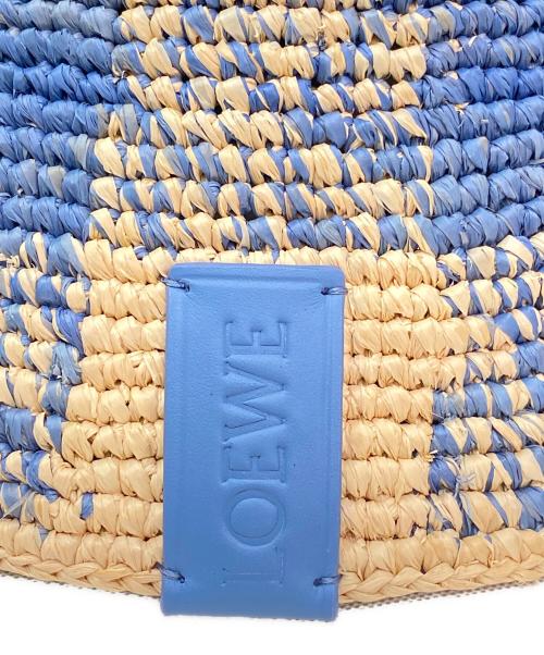 LOEWE（ロエベ）LOEWE (ロエベ) バケットハット ベージュ×ブルー サイズ:ONE SIZEの古着・服飾アイテム