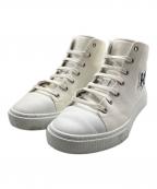 HERMESエルメス）の古着「Iriko high-top sneakers　イリコ ハイカットスニーカー」｜ホワイト