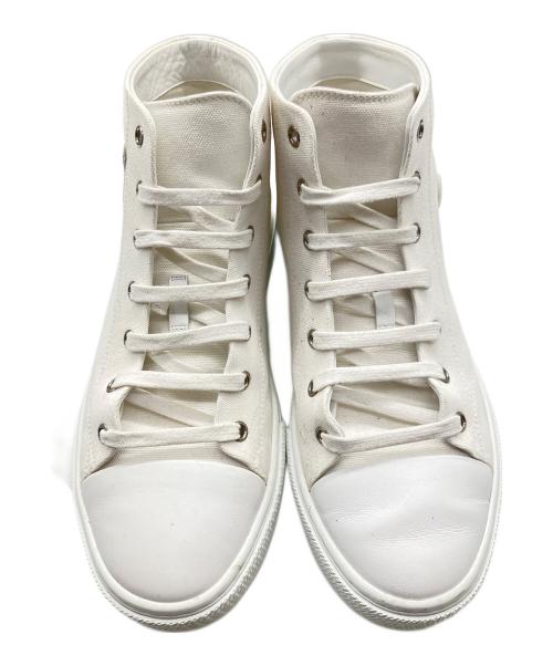 HERMES（エルメス）HERMES (エルメス) Iriko high-top sneakers　イリコ ハイカットスニーカー ホワイト サイズ:41の古着・服飾アイテム