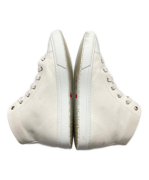 HERMES（エルメス）HERMES (エルメス) Iriko high-top sneakers　イリコ ハイカットスニーカー ホワイト サイズ:41の古着・服飾アイテム