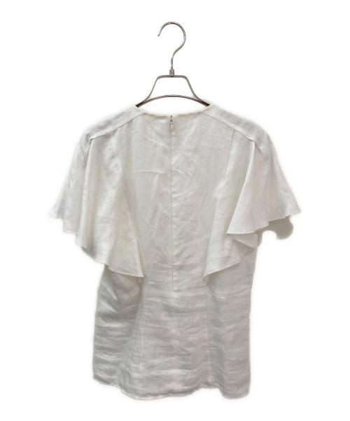 Chloe（クロエ）Chloe (クロエ) フリルブラウス ホワイト サイズ:38の古着・服飾アイテム