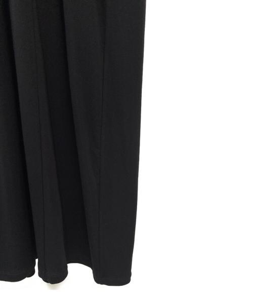 loin.（ロワン）loin. (ロワン) jersey dress ブラック サイズ:36の古着・服飾アイテム