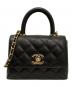 CHANEL（シャネル）の古着「ココハンドル ミニミニ」｜ブラック×ゴールド