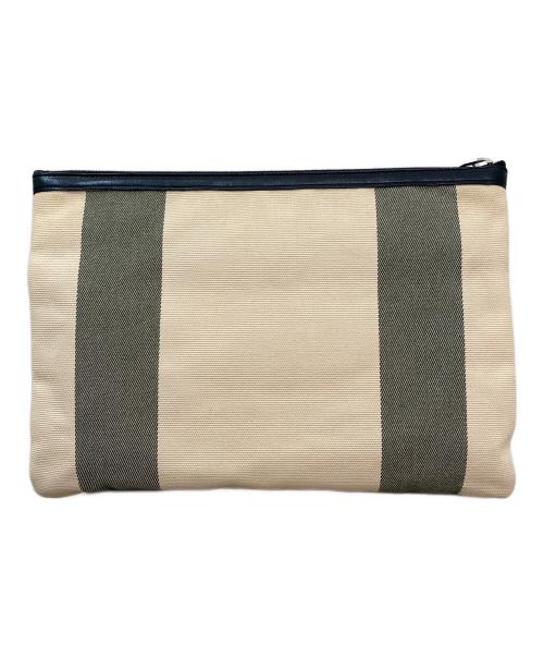 Saint Laurent Paris（サンローランパリ）Saint Laurent Paris (サンローランパリ) クラッチバッグ ベージュの古着・服飾アイテム