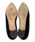 中古・古着 Manolo Blahnik (マノロブラニク) ハンギシフラットパンプス ブラック サイズ:35　２/１：15000円