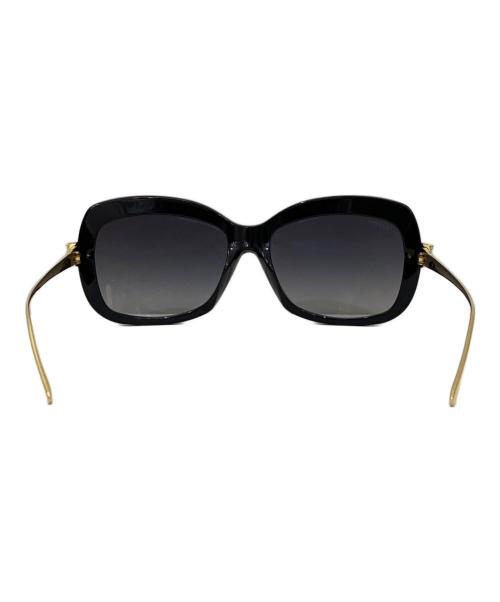 Cartier（カルティエ）Cartier (カルティエ) パンテール ドゥ カルティエサングラス ブラック×ゴールドの古着・服飾アイテム