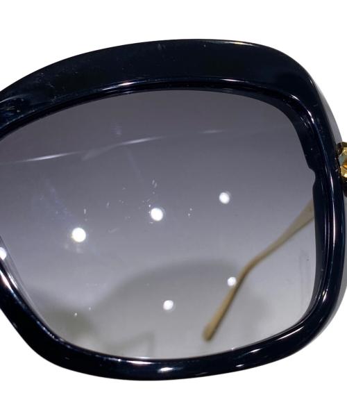 Cartier（カルティエ）Cartier (カルティエ) パンテール ドゥ カルティエサングラス ブラック×ゴールドの古着・服飾アイテム