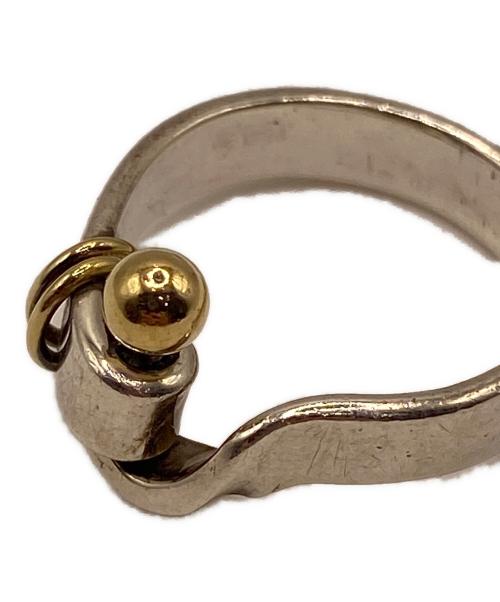 TIFFANY & Co.（ティファニー アンド コー）TIFFANY & Co. (ティファニー) フック＆アイ リング シルバー×ゴールド サイズ:11号の古着・服飾アイテム