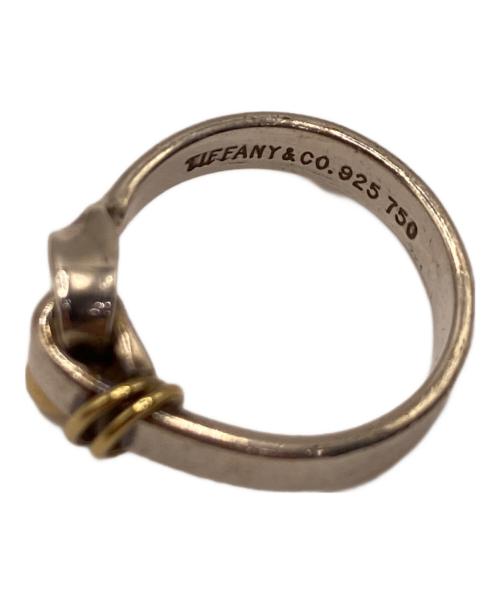 TIFFANY & Co.（ティファニー アンド コー）TIFFANY & Co. (ティファニー) フック＆アイ リング シルバー×ゴールド サイズ:11号の古着・服飾アイテム