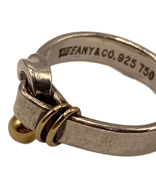 TIFFANY & Co.（ティファニー アンド コー）TIFFANY & Co. (ティファニー) フック＆アイ リング シルバー×ゴールド サイズ:11号の古着・服飾アイテム