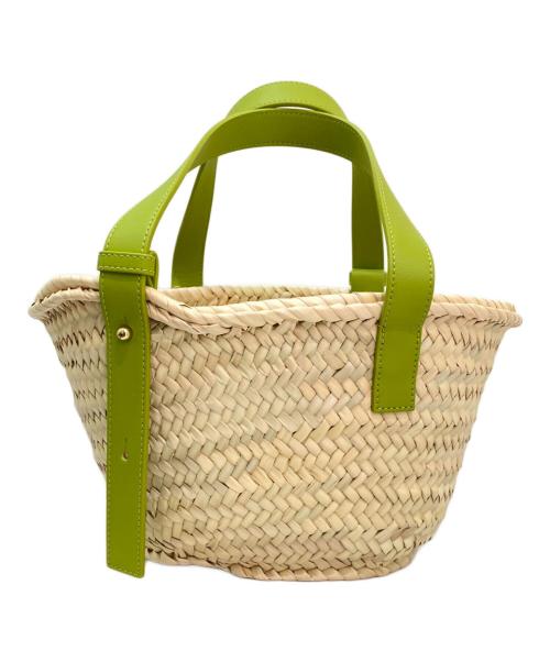 LOEWE（ロエベ）LOEWE (ロエベ) バスケットバッグ スモール グリーン サイズ:スモールの古着・服飾アイテム