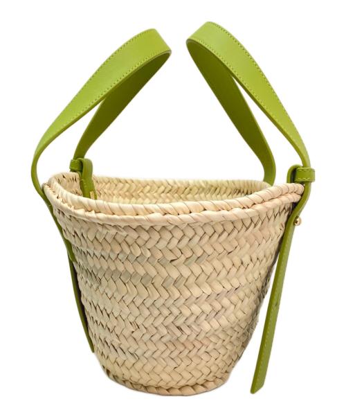 LOEWE（ロエベ）LOEWE (ロエベ) バスケットバッグ スモール グリーン サイズ:スモールの古着・服飾アイテム