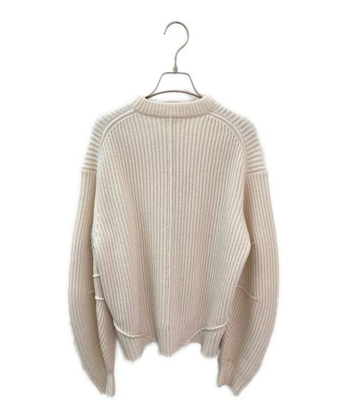 HELMUT LANG（ヘルムートラング）HELMUT LANG (ヘルムートラング) ニットパーカー アイボリー サイズ:XXSの古着・服飾アイテム