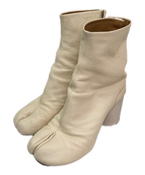 Maison Margiela（メゾンマルジェラ）Maison Margiela (メゾンマルジェラ) タビブーツ アイボリー サイズ:36 1/2の古着・服飾アイテム