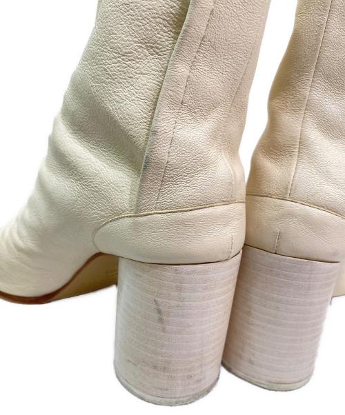 Maison Margiela（メゾンマルジェラ）Maison Margiela (メゾンマルジェラ) タビブーツ アイボリー サイズ:36 1/2の古着・服飾アイテム