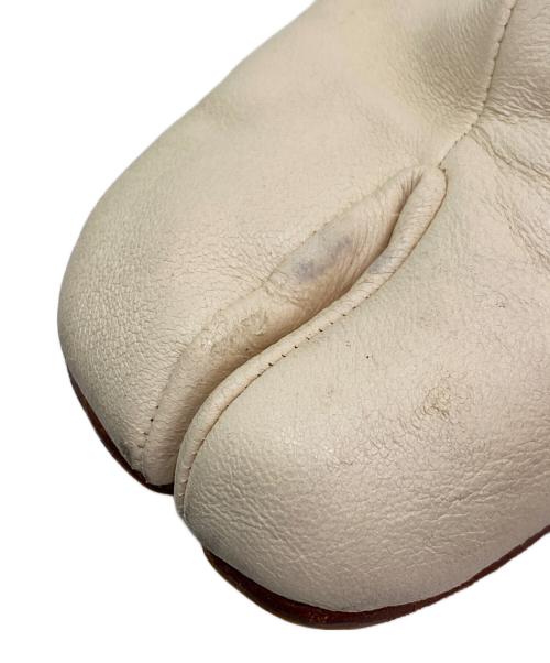 Maison Margiela（メゾンマルジェラ）Maison Margiela (メゾンマルジェラ) タビブーツ アイボリー サイズ:36 1/2の古着・服飾アイテム