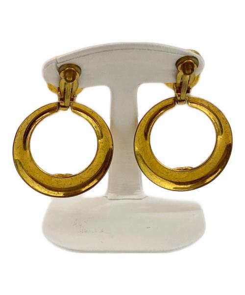 CHANEL（シャネル）CHANEL (シャネル) フープイヤリング ゴールドの古着・服飾アイテム