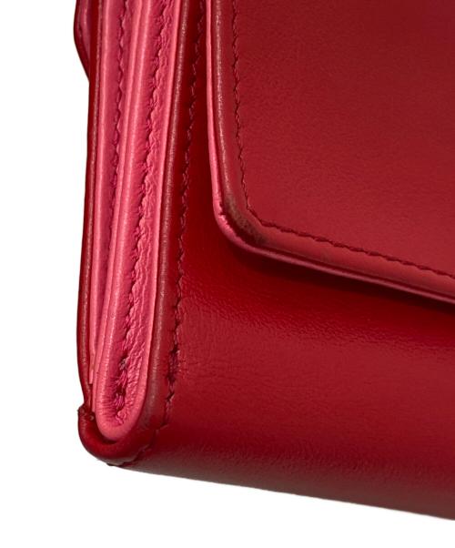 Roger Vivier（ロジェ ヴィヴィエ）Roger Vivier (ロジェ ヴィヴィエ) チェーンウォレット レッドの古着・服飾アイテム