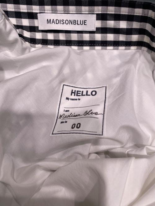 MADISON BLUE（マディソンブルー）MADISON BLUE (マディソンブルー) ギンガムスカート ホワイト×ブラック サイズ:00の古着・服飾アイテム