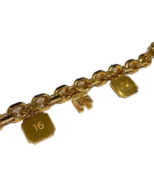 CELINE（セリーヌ）CELINE (セリーヌ) 16チェーンブレスレット ゴールドの古着・服飾アイテム