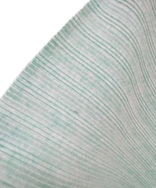 PLEATS PLEASE（プリーツプリーズ）PLEATS PLEASE (プリーツプリーズ) プリーツカットソー ライトグリーン サイズ:3の古着・服飾アイテム