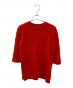 L'appartementアパルトモン）の古着「Cashemere Rib Knit」｜レッド