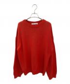 Hello,Bonjour!ハローボンジュール）の古着「GENTLEMAN KNIT」｜レッド