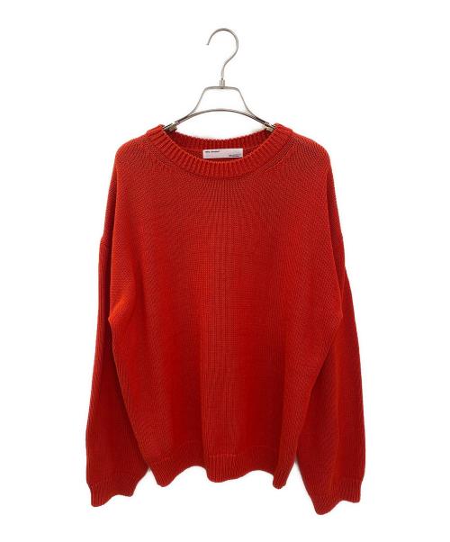 Hello,Bonjour!（ハローボンジュール）Hello,Bonjour! (ハローボンジュール) GENTLEMAN KNIT レッド サイズ:FREEの古着・服飾アイテム