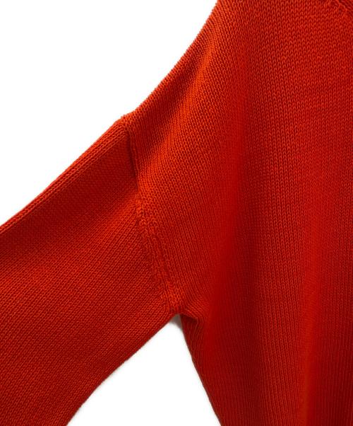 Hello,Bonjour!（ハローボンジュール）Hello,Bonjour! (ハローボンジュール) GENTLEMAN KNIT レッド サイズ:FREEの古着・服飾アイテム