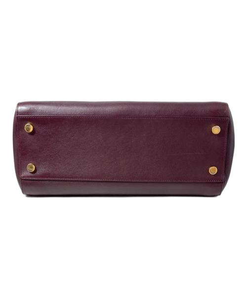 Saint Laurent Paris（サンローランパリ）Saint Laurent Paris (サンローランパリ) サックムジーク 2WAYショルダーバッグ ボルドーの古着・服飾アイテム