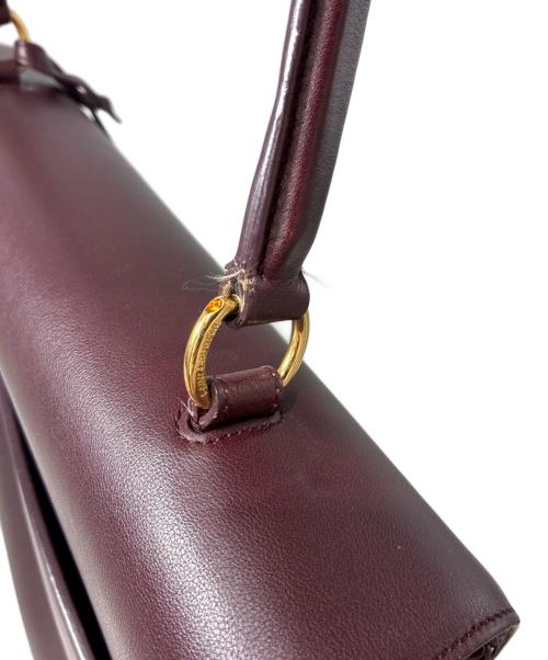 Saint Laurent Paris（サンローランパリ）Saint Laurent Paris (サンローランパリ) サックムジーク 2WAYショルダーバッグ ボルドーの古着・服飾アイテム