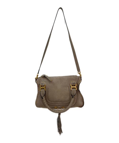 Chloe（クロエ）Chloe (クロエ) マーシー2wayショルダー ベージュの古着・服飾アイテム