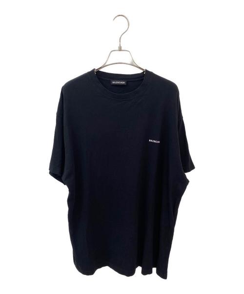BALENCIAGA（バレンシアガ）BALENCIAGA (バレンシアガ) ロゴTシャツ ブラック サイズ:Mの古着・服飾アイテム