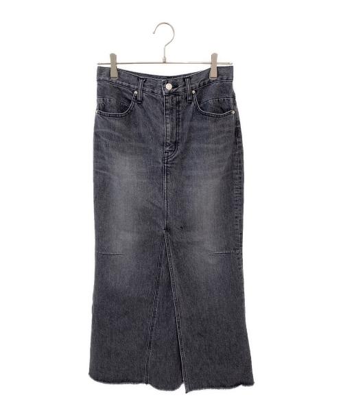 ASTRAET（アストラット）ASTRAET (アストラット) デニムスカート グレーの古着・服飾アイテム