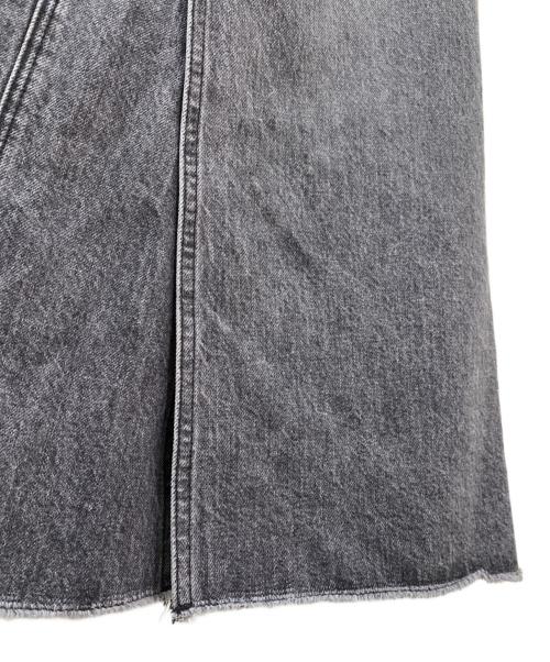 ASTRAET（アストラット）ASTRAET (アストラット) デニムスカート グレーの古着・服飾アイテム