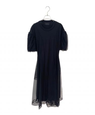 シモーネロシャSIMONE ROCHA  パフスリーブチュールドレス 中古・古着通販】Simone Rocha (シモーネ ロシャ) パフスリーブ