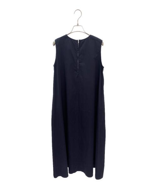 Whim Gazette（ウィムガゼット）Whim Gazette (ウィムガゼット) ノースリーブワンピース ネイビー サイズ:Fの古着・服飾アイテム