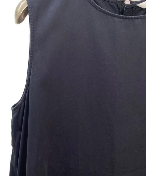 Whim Gazette（ウィムガゼット）Whim Gazette (ウィムガゼット) ノースリーブワンピース ネイビー サイズ:Fの古着・服飾アイテム